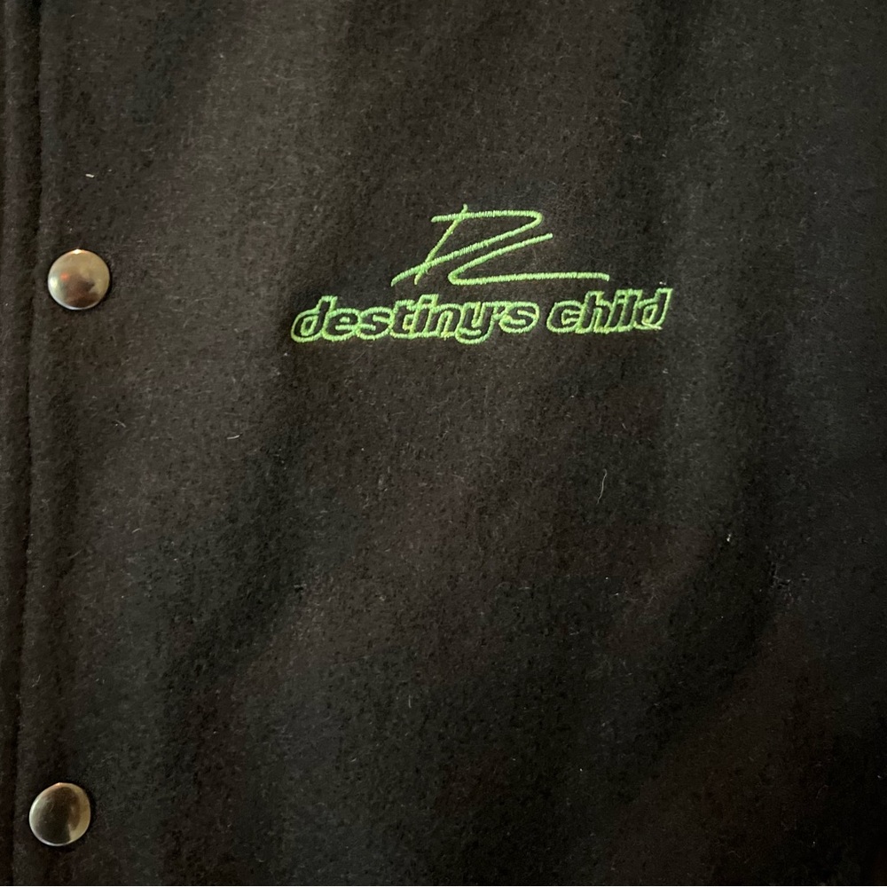 RARE! 👀 Authentic Destiny's Child 2001 World Tour Jacket, Size L 🔥🔥 - Picture 5 of 14